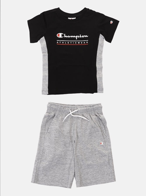 Champion boy's set, Black, medium