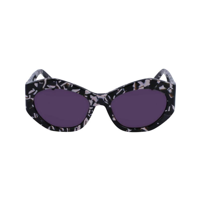 Black acetate sunglasses-null