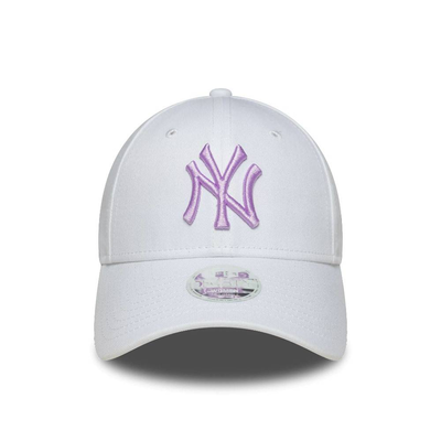 New era wmns league ess 9forty new york yankees, White, medium