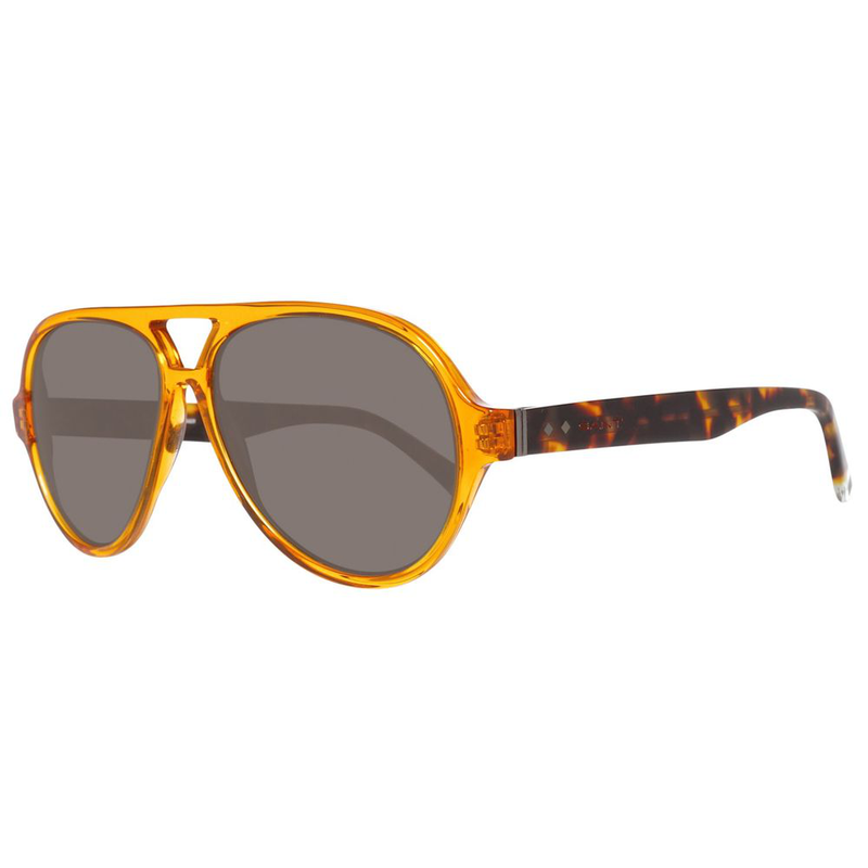 Orange acetate sunglasses-null