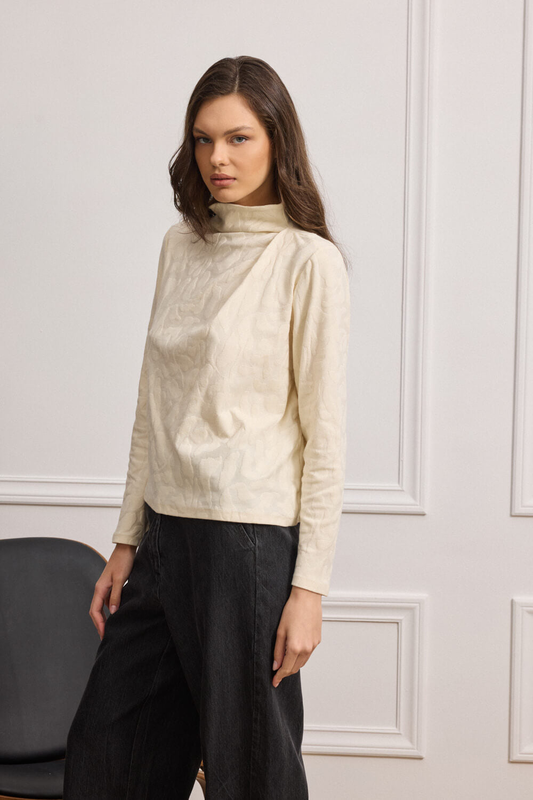 Derry mock-neck top-null