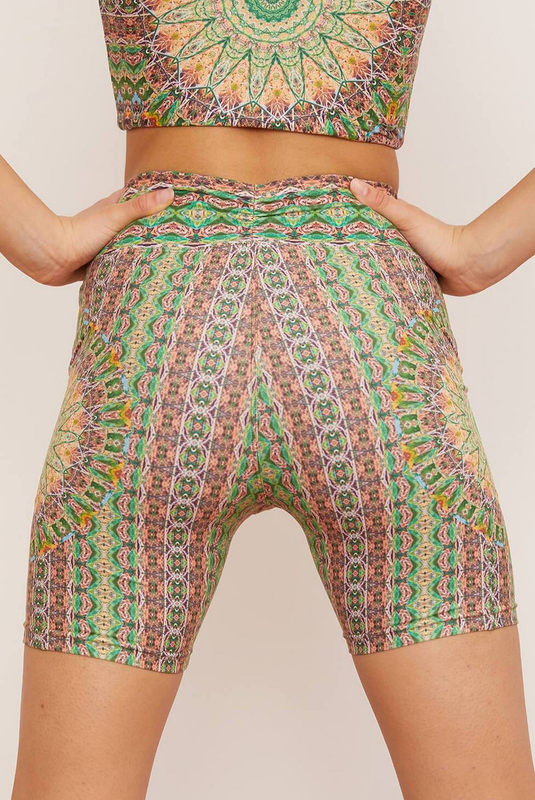 Product image: Wolven midi bike short in fauna-null