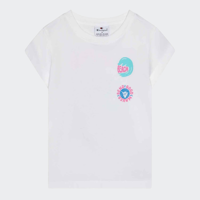 Graphic shop tee, White, medium