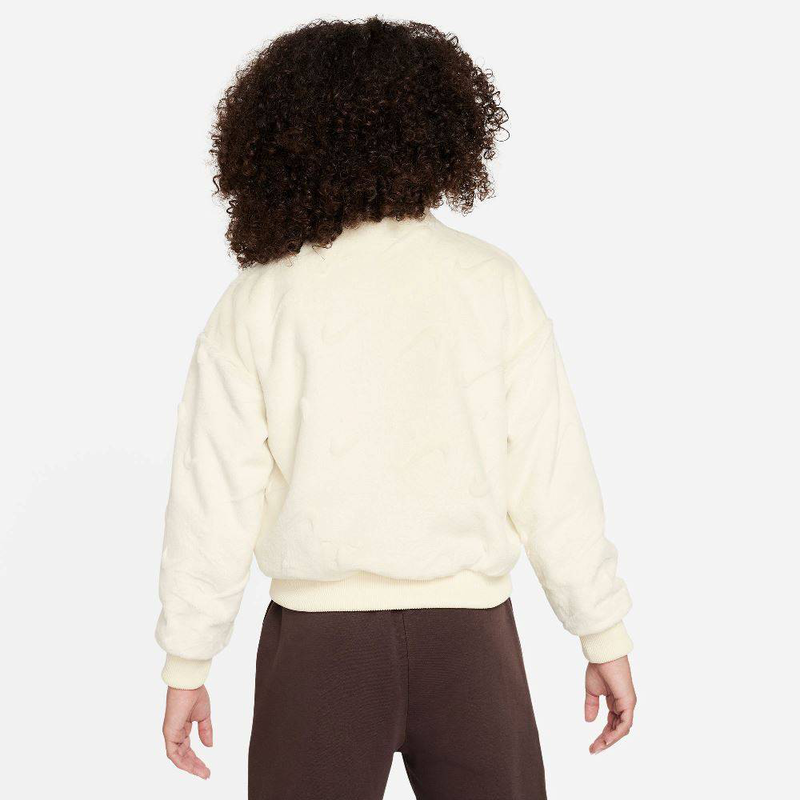 Kids fur trnd jacket image number null