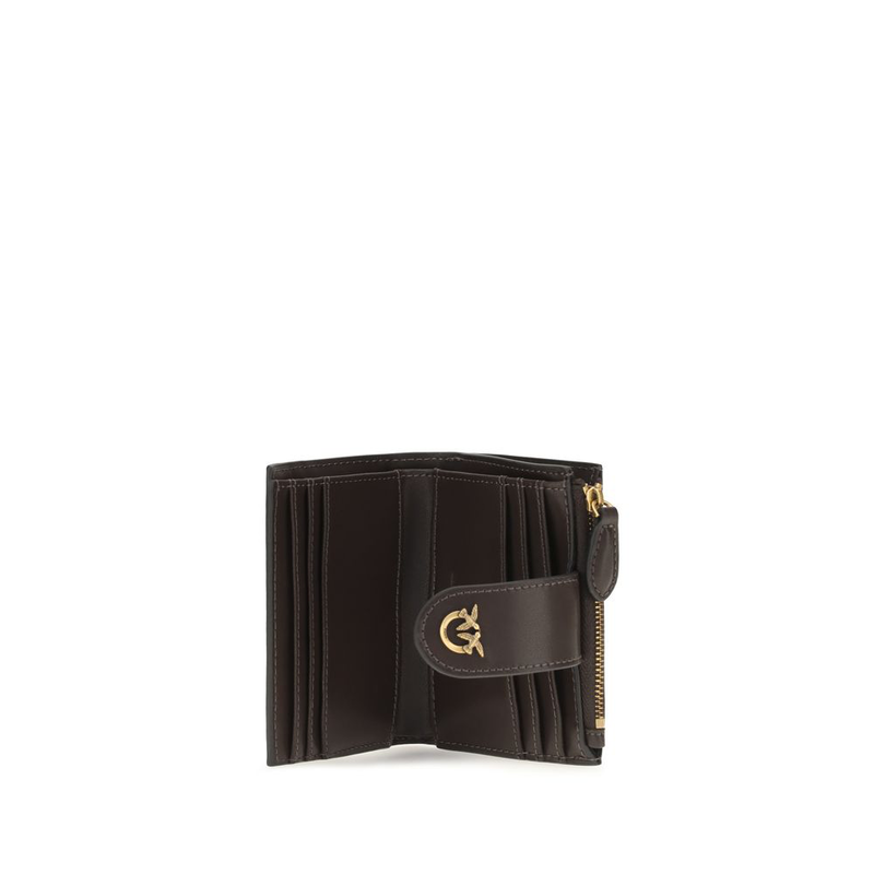 Brown calf leather bos taurus wallet-null