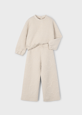 Padded tracksuit, Beige, medium