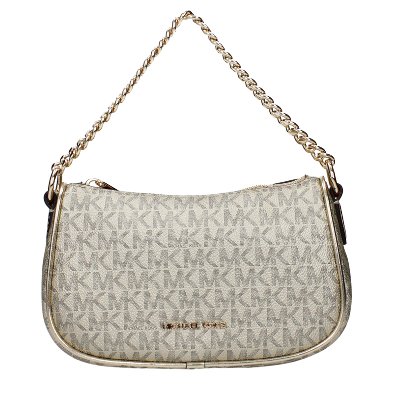 Gold fabric handbag-null