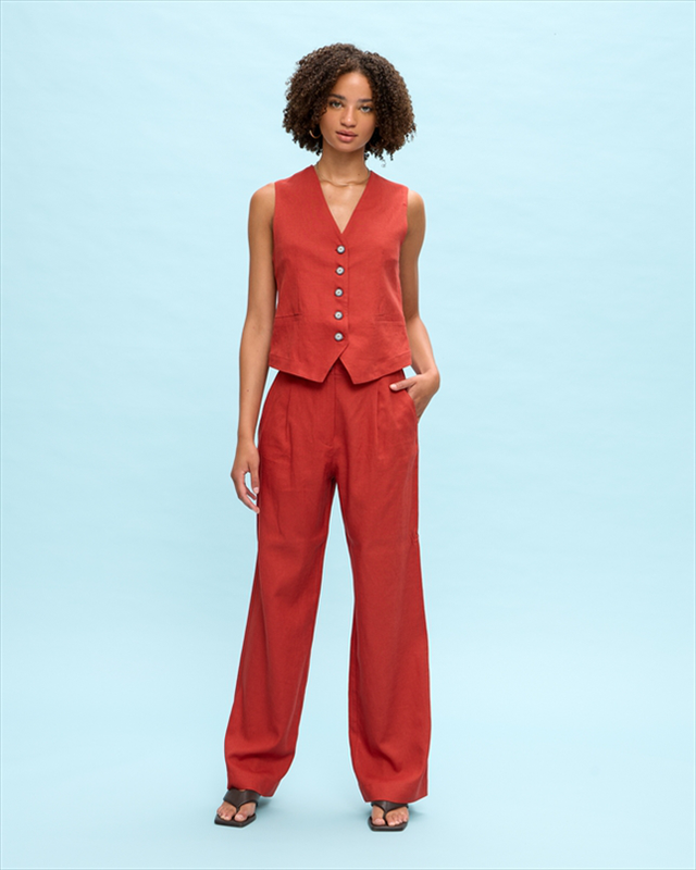 Trouser linen image number null