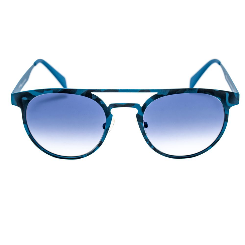 Blue metal sunglasses-null