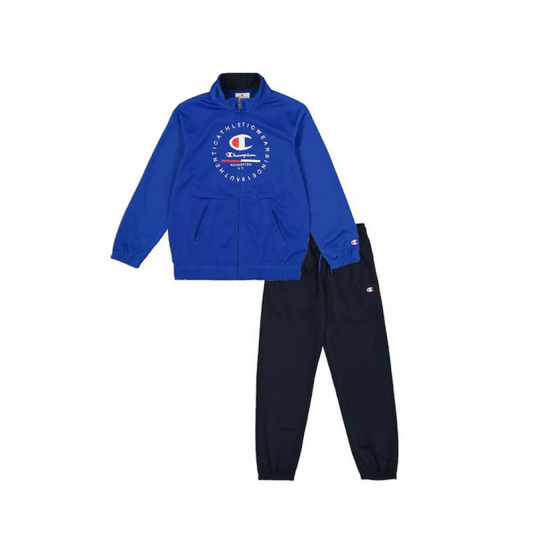 Champion boys athletic tracksuit set blue navy 306848-bs008 image number null