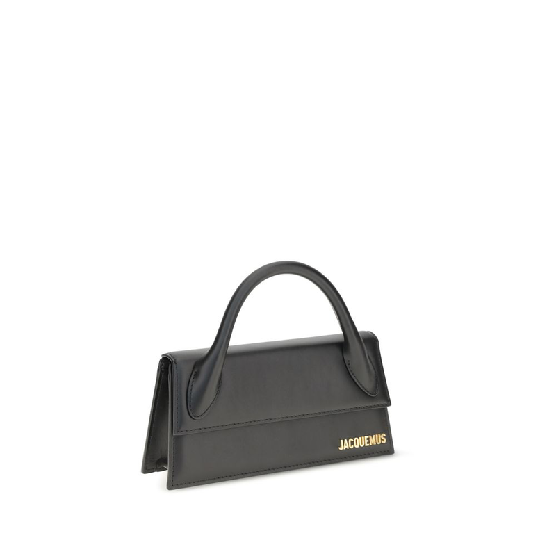 Black calf leather bos taurus handbag-null