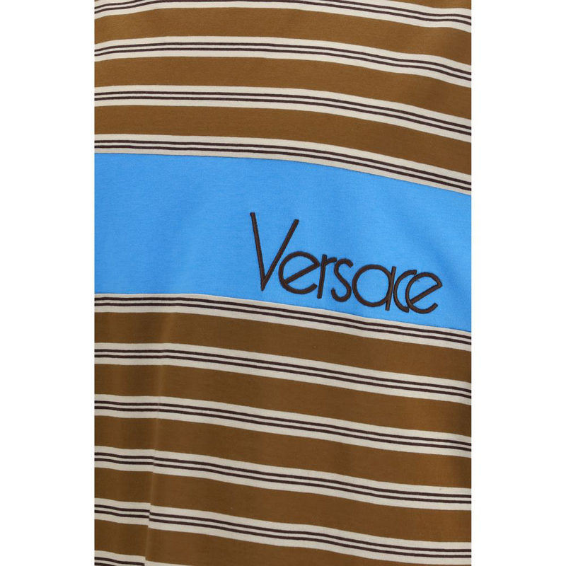 Brown cotton t-shirt-null