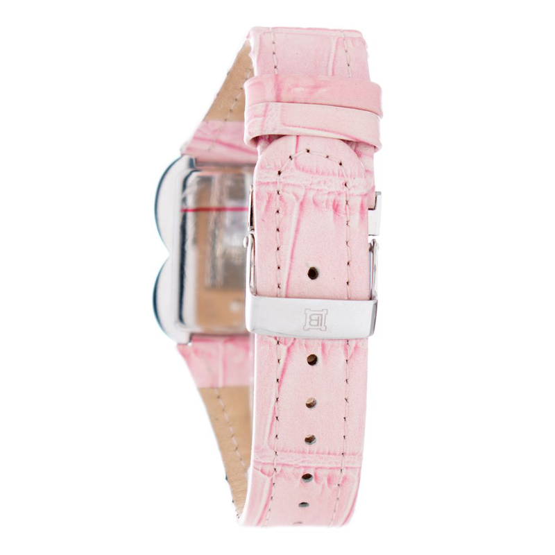 Multicolor leather dress watch-null