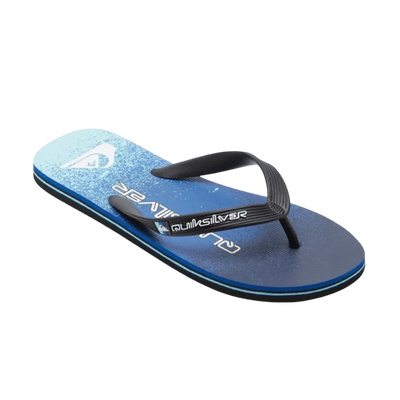 Quiksilver mens slaps molokai art II, Xkbb-black/blue, medium