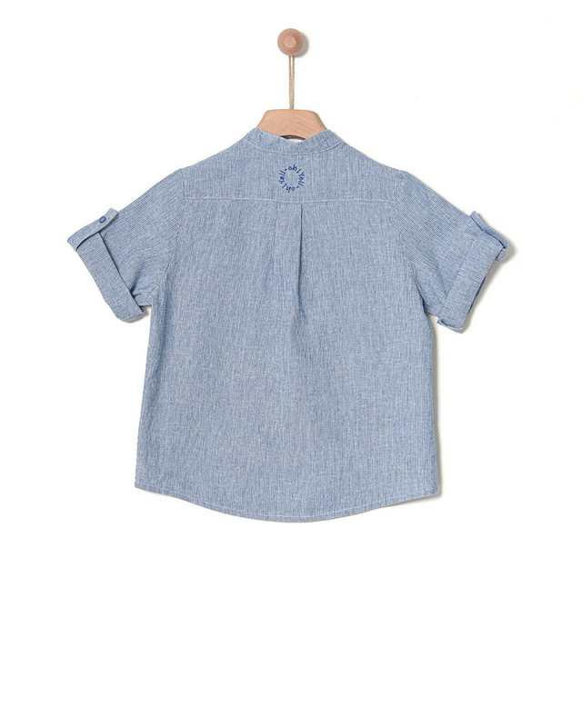 Τουνικ linen denim light blue image number null