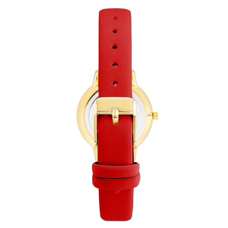 Multicolor plastic dress watch-null