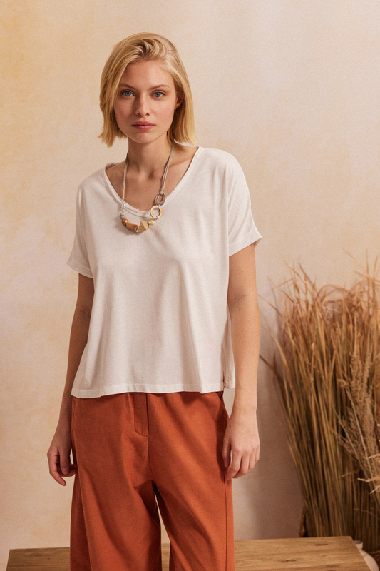 Mary blouse v-neck image number null