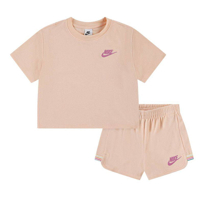 Nike little girls lets roll towel terry set-null