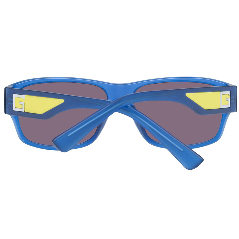 Blue plastic sunglasses-null