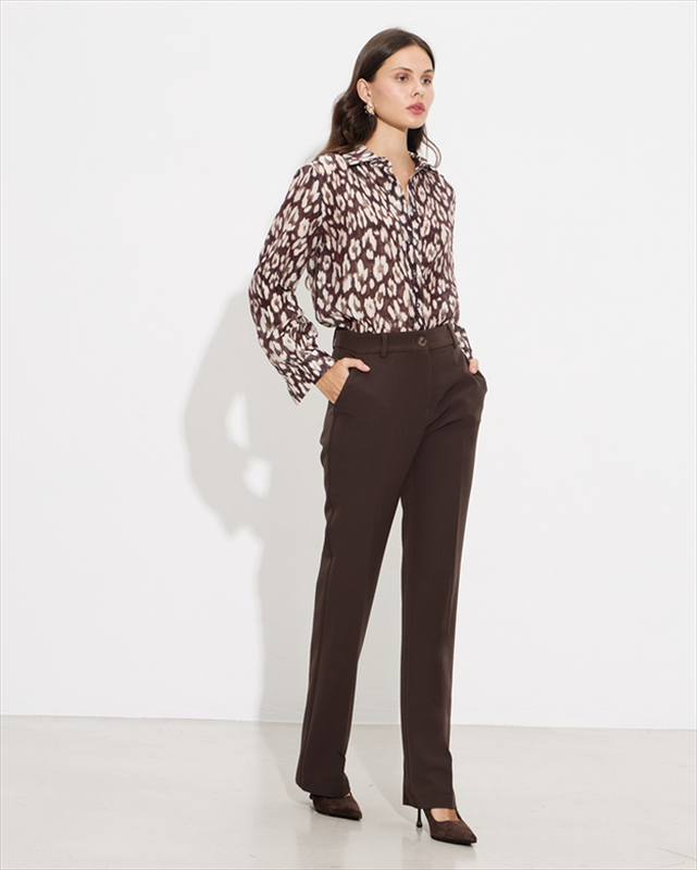 Trouser wide leg-null