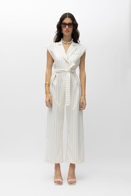 Mallory apu jumpsuit, White, medium