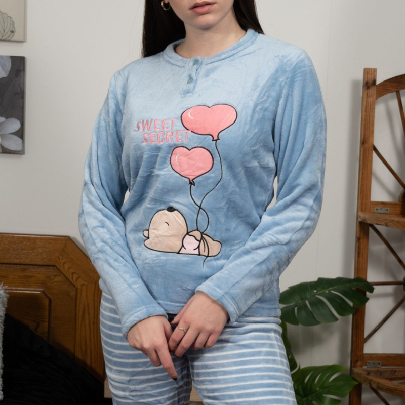 Womens velvet pajamas #q1579-null