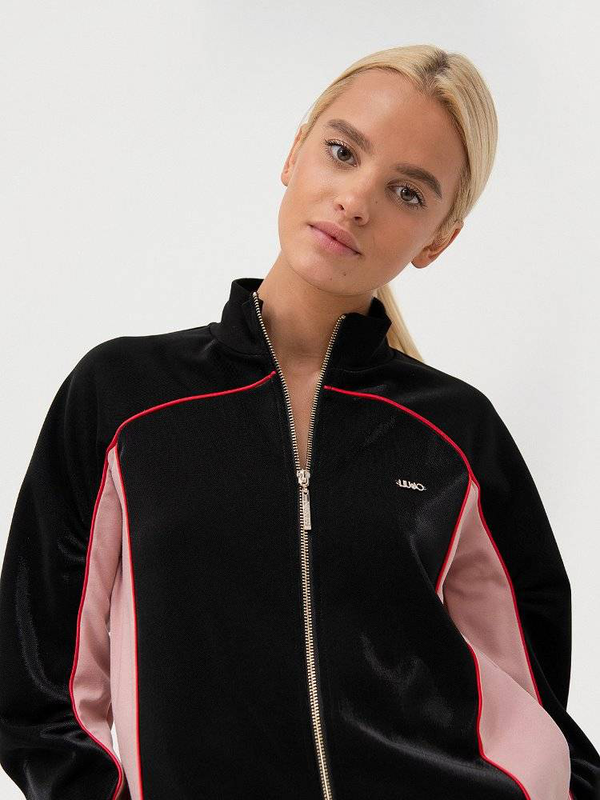 Product image: Shiny zip sweatshirt-null