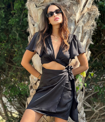 Inna manoli skirt, Black, medium