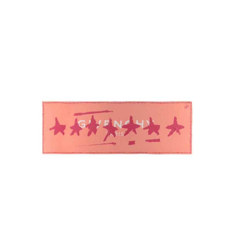 Orange silk scarf-null