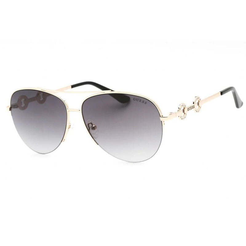 Gold metal sunglasses-null