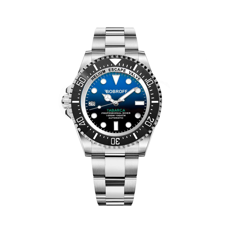 Silver stainless steel sport watch-null