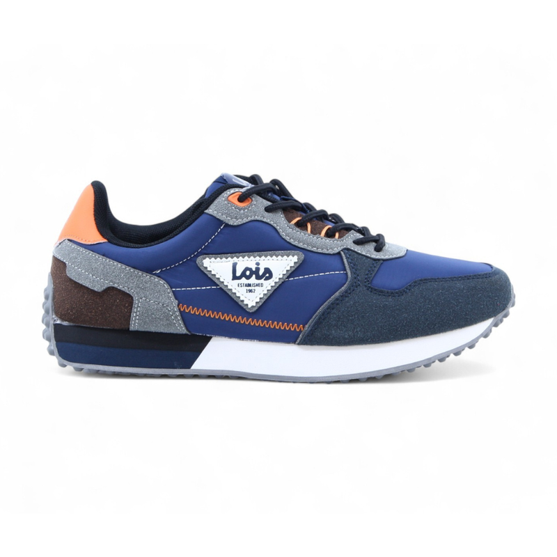 Lois men fashion sneakers shoes navy 64483-107-null