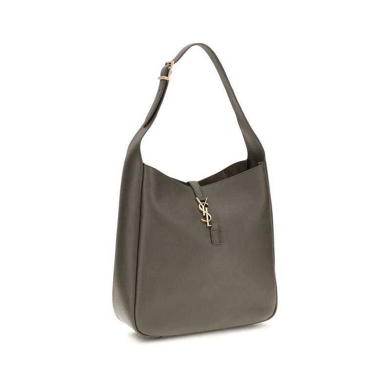 Bicolor calf leather bos taurus shoulder bag-null