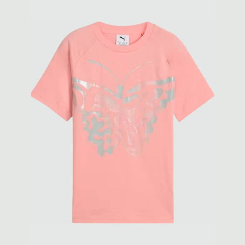 Puma junior butterfly vibe logo t-shirt-null