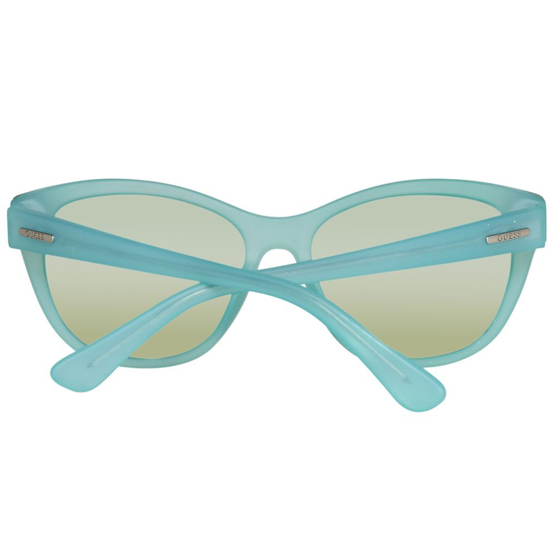 Blue plastic sunglasses-null