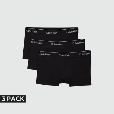 Low rise 3pack trunk, Black, medium