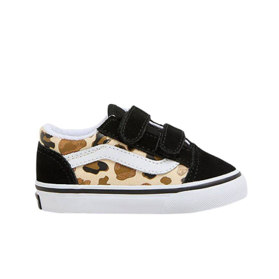 Vans toddler old skool v checkerboard shoe