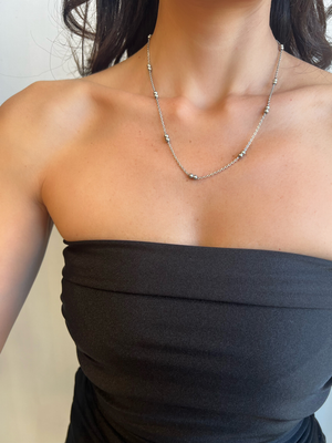Silver chain, , medium