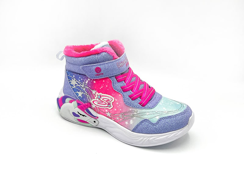 Skechers unicorn dreams magical cove girl's boot sk303057l-null