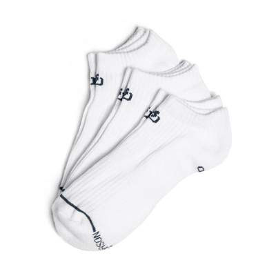 Basic extra low socks (3-pack), White, medium