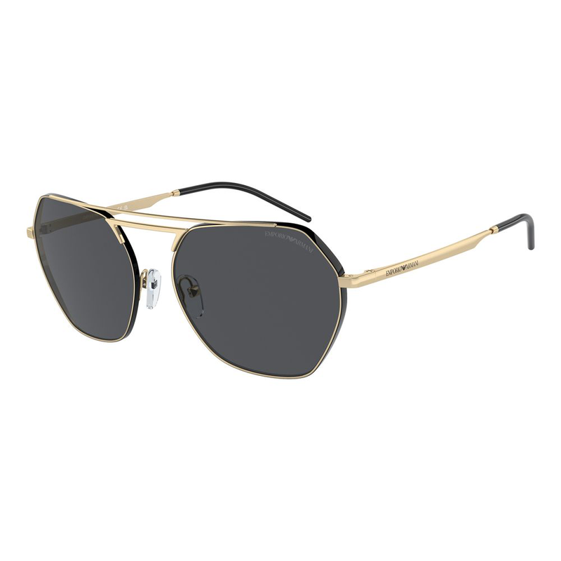 Gold metal sunglasses-null