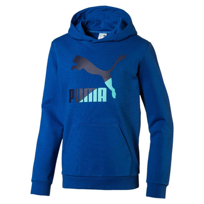 Boys classics hoody, Royal, medium