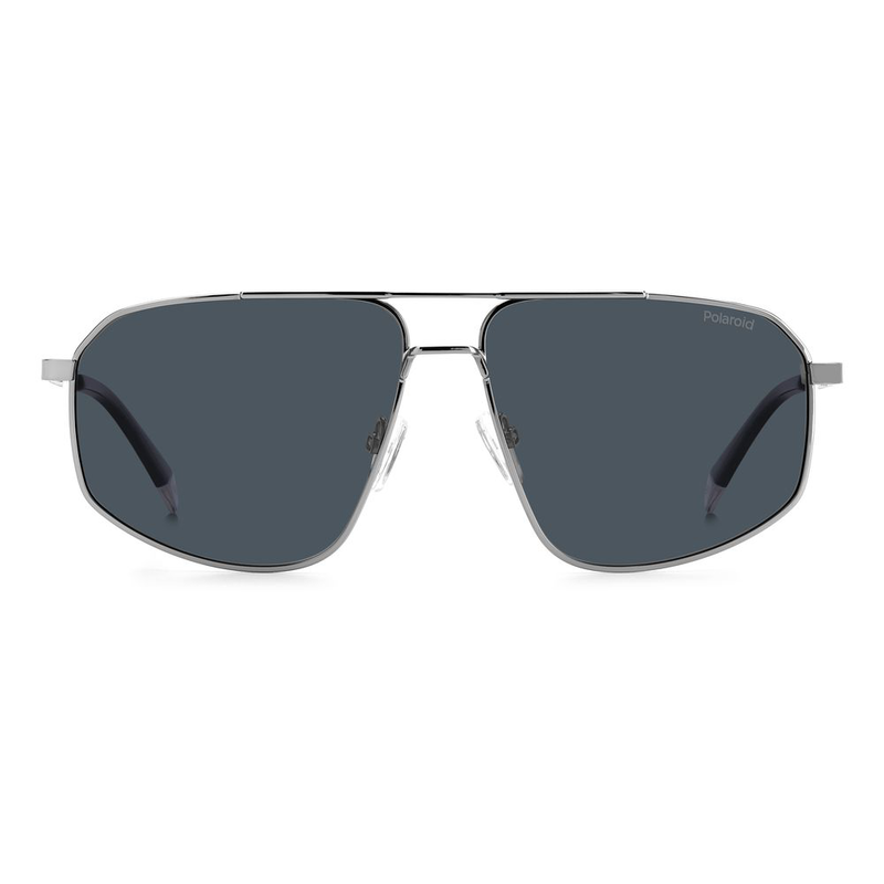 Gray stainless steel sunglasses-null