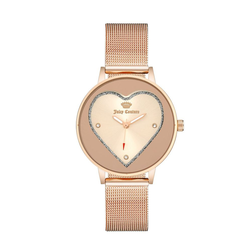 Multicolor stainless steel dress watch-null
