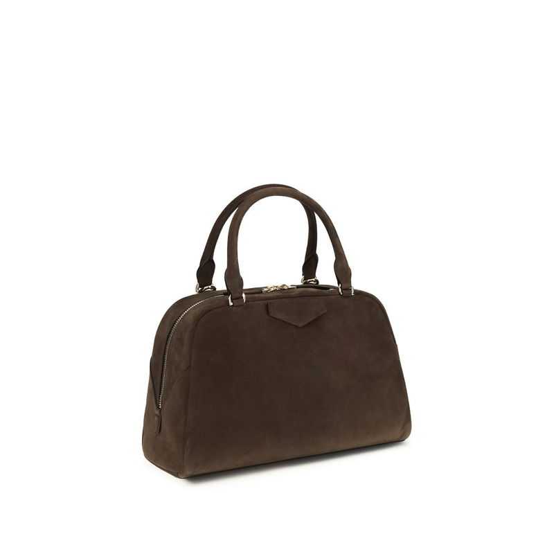 Brown calf leather bos taurus handbag-null