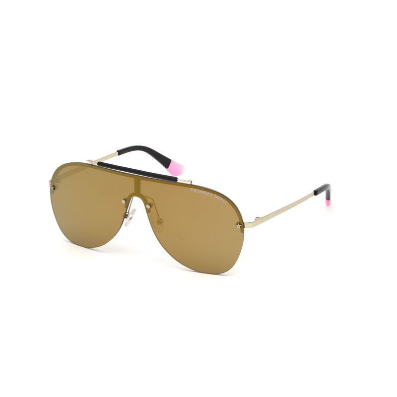 Rose gold metal sunglasses-null