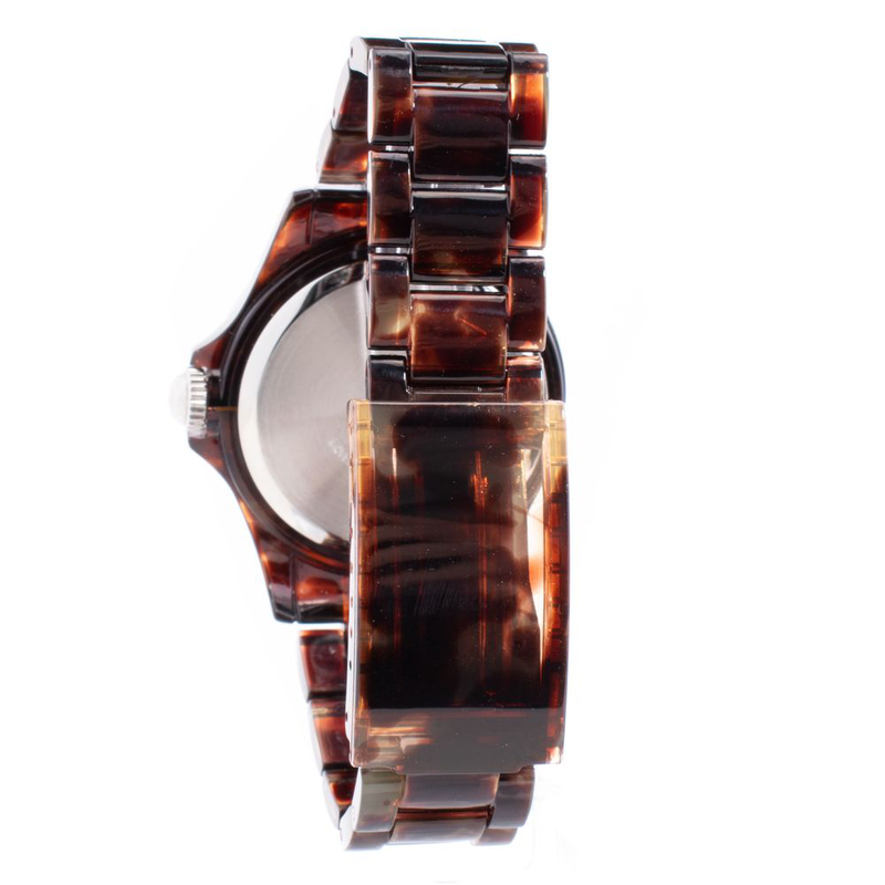 Brown polyethylene dress watch-null