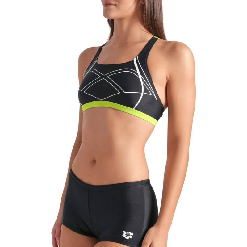 Graphic swimsuit swim pro two pieces-null