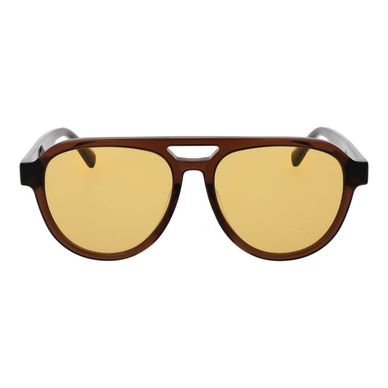 Brown acetate sunglasses-null