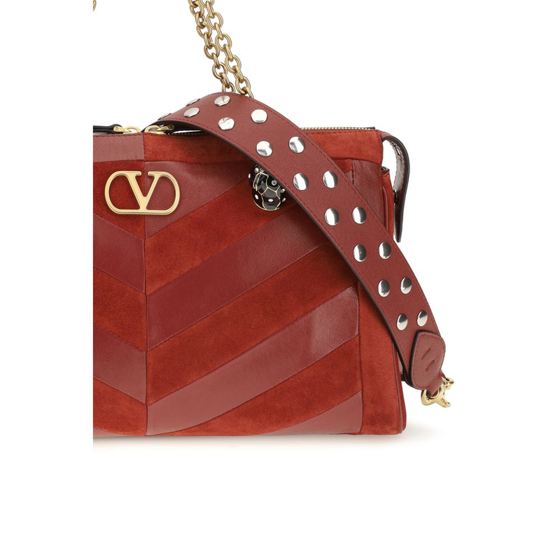 Multicolor calf leather bos taurus shoulder bag-null